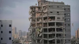 تصاویر آخرالزمانی از انهدام برج&zwnj;های تل آویو با موشک&zwnj;های ایران