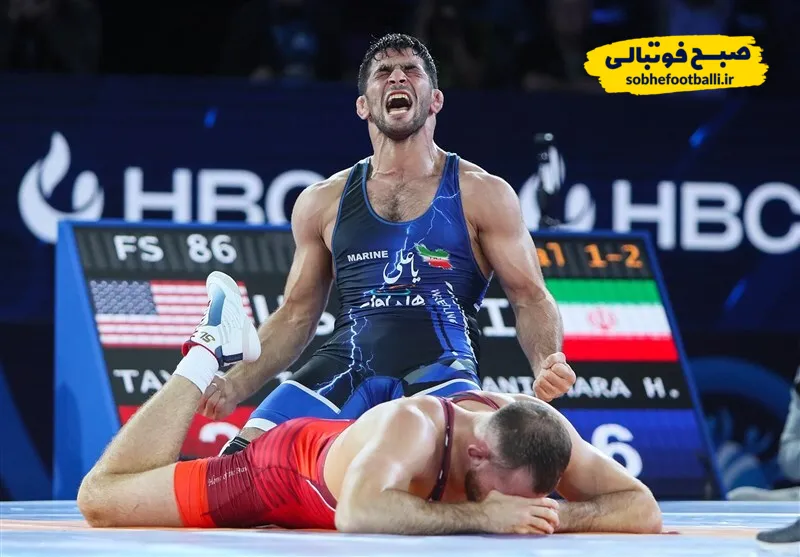 فیلم کامل و خاطره انگیز کشتی حسن یزدانی مقابل تیلور؛ پیروزی تاریخی حسن یزدانی مقابل تیلور در نروژ