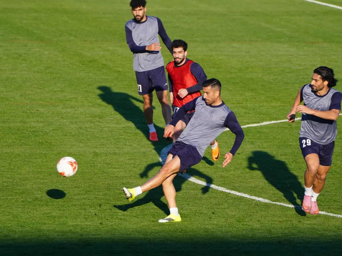 تمرین تیم ملی ایران تمرین تیم ملی ایران