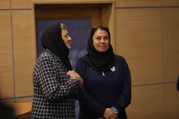 عکس | حضور نایب رییس بانوان در جمع ملی پوشان فوتسال