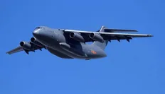 تصویر خبر فرود دومین هواپیمای نظامی باری چین در ایران