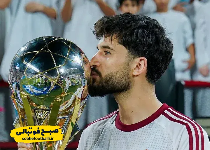محمد قربانی هافبک الوحده امارات