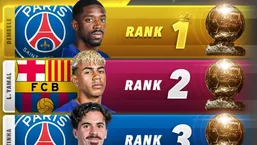 جزئیات عجیب آرای توپ طلای ۲۰۲۵؛ مک&zwnj;تومینای و کوارتسخلیا یک رأی اول، رافینیا صفر رأی اول