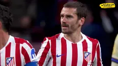 تصویر خبر گریزمان گل دوم اتلتیکو به بارسا را زد