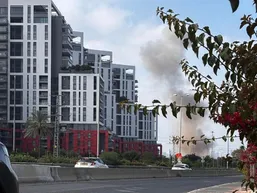 تصاویری از اصابت مستقیم ۵ موشک ایرانی به تل&zwnj;آویو