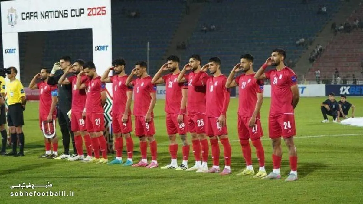 جدول نهایی گروه B مسابقات کافا | صعود ایران به فینال تورنمنت کافا