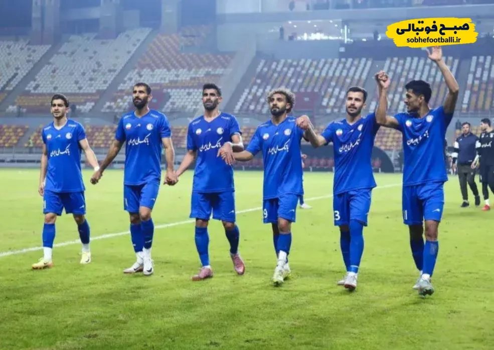 پوستر بازی استقلال خوزستان برای بازی امروز با استقلال تهران