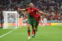 گل دوم پرتغال به نروژ توسط گونچالو راموس
