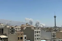 منشا صدای بلندی که در غرب تهران شنیده شد | عکس آرشیوی