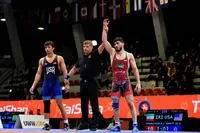 نتایج کشتی آزاد قهرمانی جهان امروز شنبه ۹ آبان ۱۴۰۵ | جدول نتایج ایران، صعود نخودی و فیروزپور و فینال‌های حساس