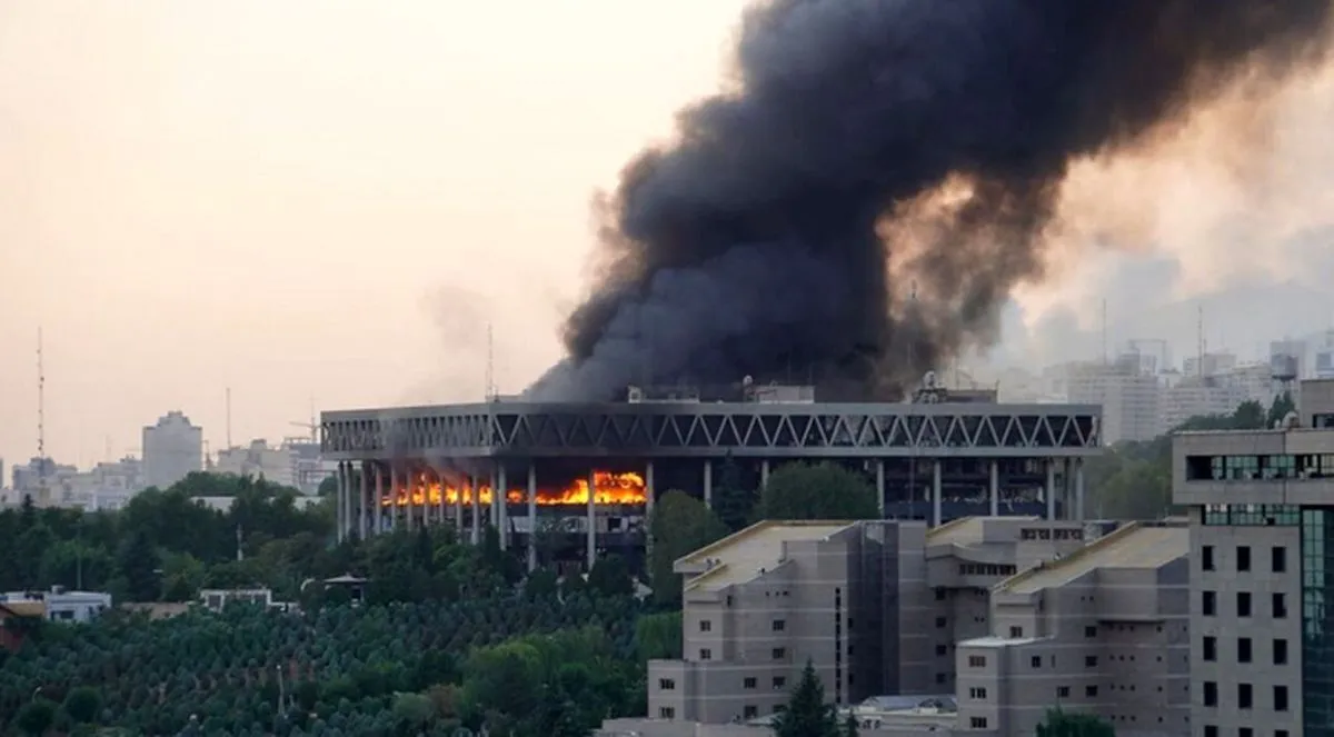 فیلم دیده نشده و هولناک از حمله به صداوسیما