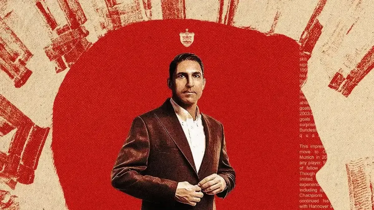 معارفه رسمی سرمربی جدید پرسپولیس؛ تاج&zwnj;گذاری &laquo;وحید&raquo;