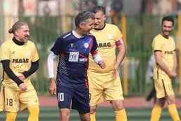 تصاویر دیدنی از تقابل علی دایی و عادل فردوسی&zwnj;پور در یک قاب تاریخی