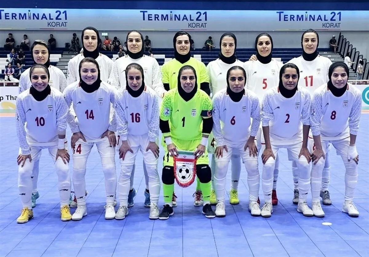 پیروزی فوتسال بانوان ایران در تورنمنت تایلند