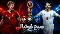 پیش‌بینی بازی بلژیک و ایران در جام جهانی ۲۰۲۶؛ نبرد سرنوشت‌ساز شاگردان قلعه‌نویی مقابل شیاطین سرخ