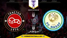 تاریخ و ساعت بازی تراکتور ایران و نسف قارشی ازبکستان | لیگ نخبگان آسیا فصل ۲۰۲۴/۲۰۲۵