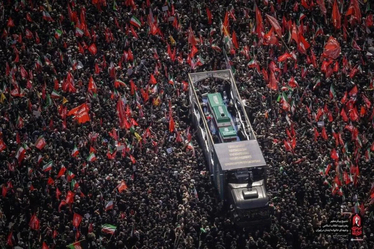 مراسم تشییع رهبر انقلاب