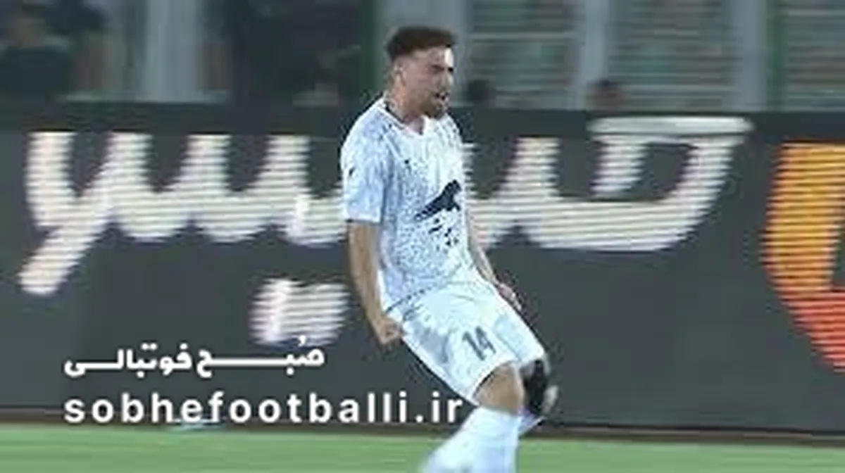 گل اول ذوب آهن به استقلال (پویا مختاری)