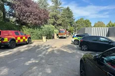 تصویر خبر وقوع آتش&zwnj;سوزی در خانه وینیسیوس جونیور