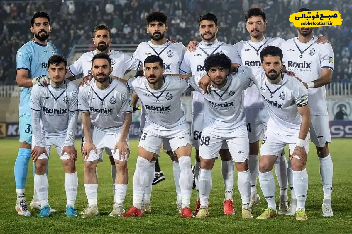 پوستر باشگاه ملوان برای بازی امروز با گل گهر