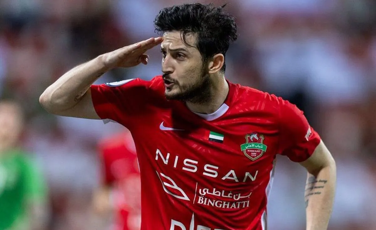 سردار آزمون و همسرش به دیدار حاکم دوبی رفتن+عکس