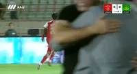 گل اول پرسپولیس به شمس آذر قزوین توسط محمد مهدی محبی