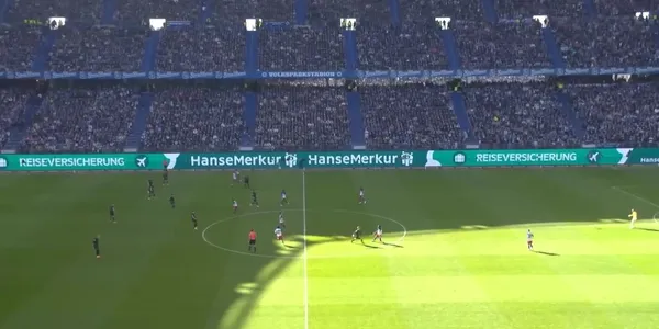 خلاصه بازی هامبورگ ۱ - آگزبورگ ۱