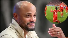 وینسنت کمپانی، در کانار شادی گل اولیسه به رئال