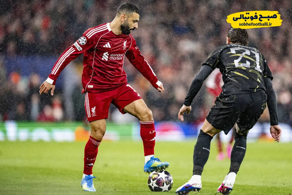 محمد صلاح در لباس لیورپول