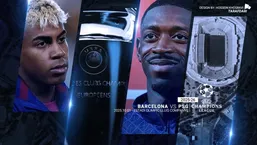 ترکیب رسمی؛ بارسلونا - پاری سن ژرمن