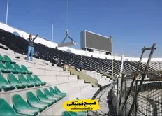 تصویر خبر آزادی وارد فاز جدید بازسازی شد؛ صندلی&zwnj;گذاری ضلع شمالی کلید خورد