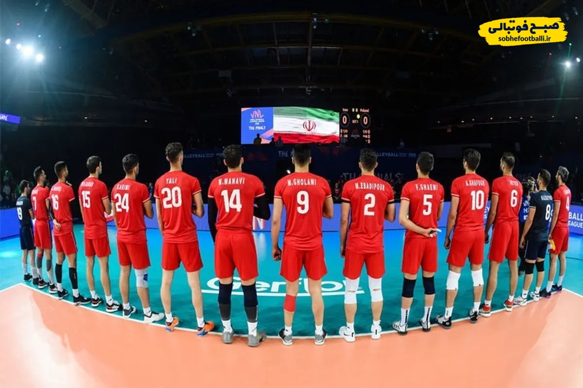 تاریخ و ساعت بازی های ایران در هفته سوم لیگ ملت های والیبال