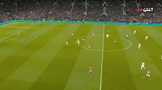 خلاصه بازی منچستریونایتد ۱ - لیدز ۲