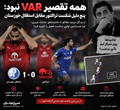 همه تقصیر VAR نبود؛ پنج دلیل شکست تراکتور مقابل استقلال خوزستان
