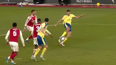 گل اول ساوتهمپتون به آرسنال