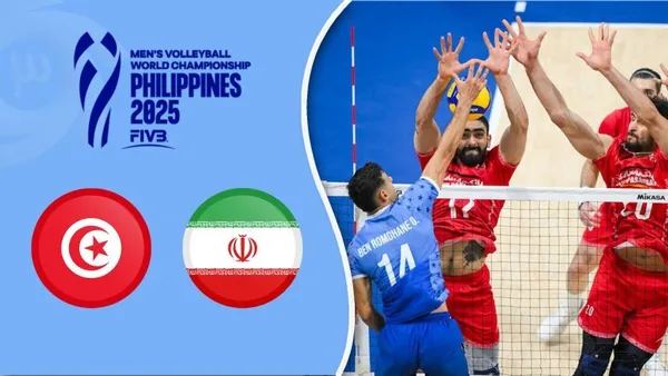 خلاصه والیبال ایران 3 - تونس 1