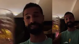 ویدیوی جنجالی آرمین سهرابیان با مشروب و هایده!