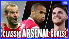 تصویر خبر بهترین گل&zwnj;های آرسنال در لیگ قهرمانان اروپا؛ با حضور آنری، رایس، برکمپ، رمزی و پودولسکی