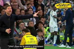 خشم ژابی آلونسو از وینیسیوس در برنابئو