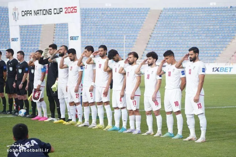ترکیب احتمالی ایران برابر تاجیکستان