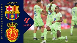 خلاصه بازی مایورکا 0 - بارسلونا 3