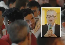 سخنرانی انگیزشی دریسن پس از حذف بایرن از اروپا