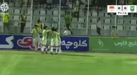 گل اول خیبر به فولاد توسط مرادی