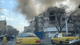 تصاویر انفجار امروز تهران