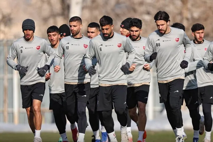 تمرین پرسپولیس