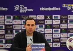 سرمربی ازبکستان: به دنبال گرفتن امتیاز از ایران هستیم