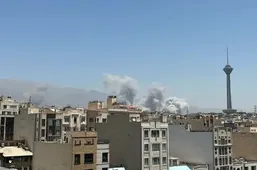 منشا صدای بلندی که در غرب تهران شنیده شد | عکس آرشیوی