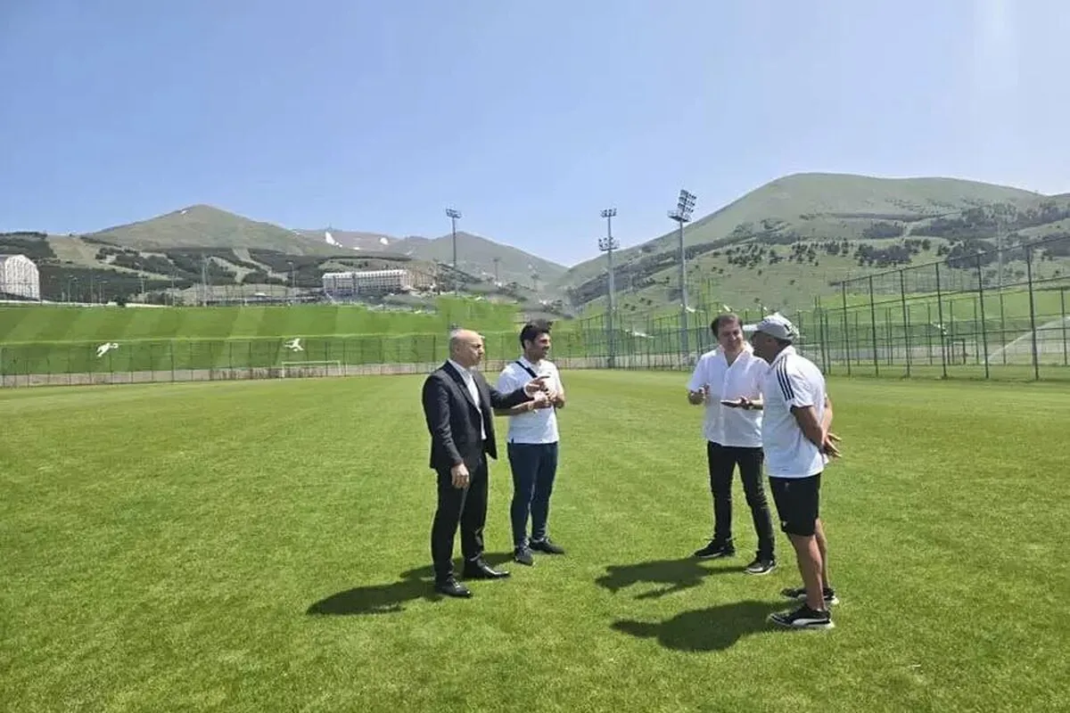 بازدید نمایندگان پرسپولیس از کمپ اردوی پرسپولیس در ترکیه