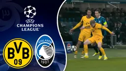 خلاصه بازی آتالانتا ۴ - دورتموند ۱