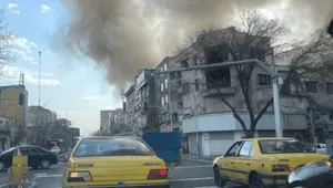 تصاویر انفجار امروز تهران